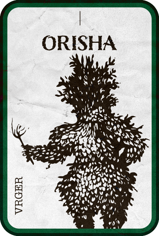 Ilustración Hamburguesa Vegana Orisha